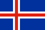 아이슬란드(Iceland)의 국기 사진
