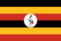 우간다(Uganda)의 국기 사진