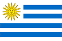 우루과이(Uruguay)의 국기 사진