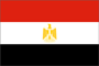 이집트(Egypt)의 국기 사진