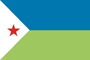 지부티(Djibouti)의 국기 사진