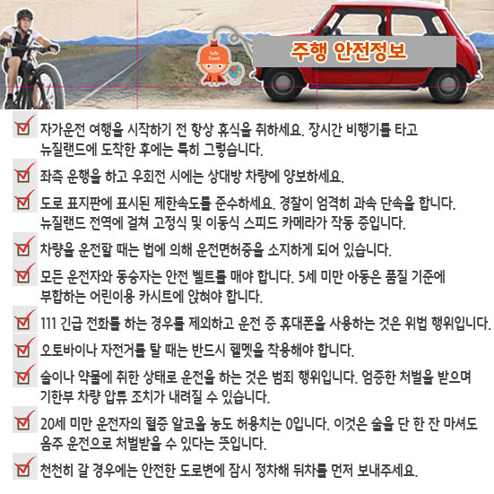 주행 안전정보
